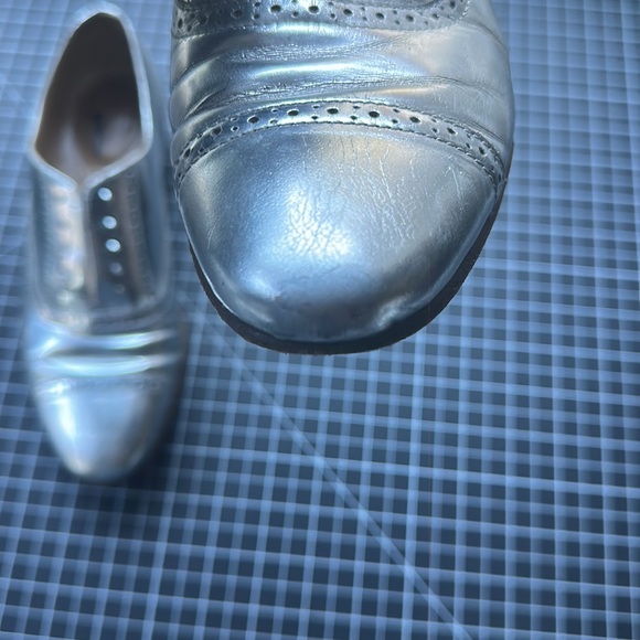 Jcrew Silver Metallic Loafers - Picture 3 of 12